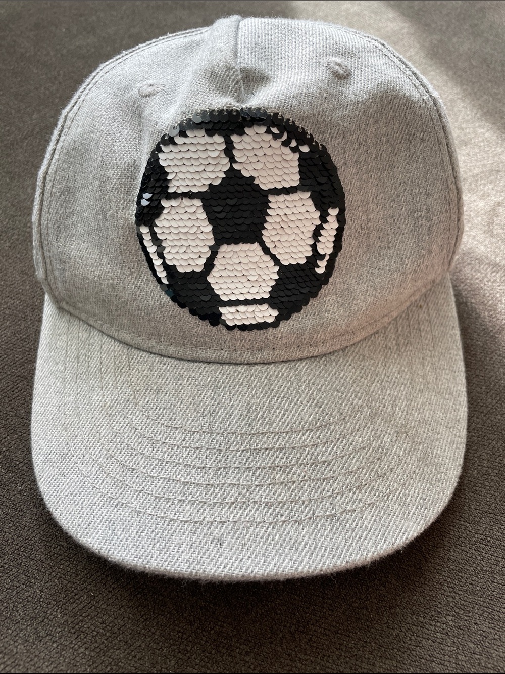H&M Silver & Light Gray Kids Cap
